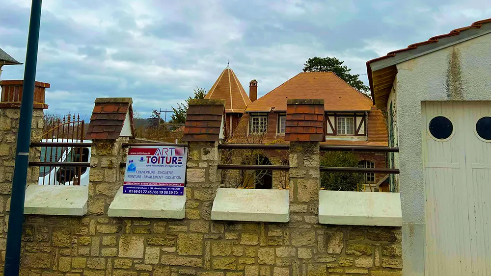 Rénovation de toiture à Évry